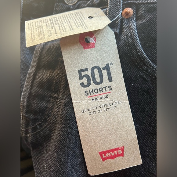 LEVIS 501 SHORTS - Picture 7 of 8
